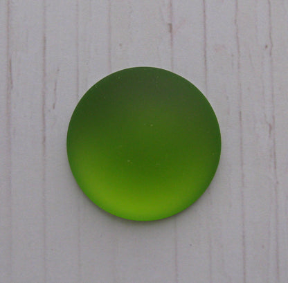 Luna Cabochon - Lime 24 mm, 1 styck