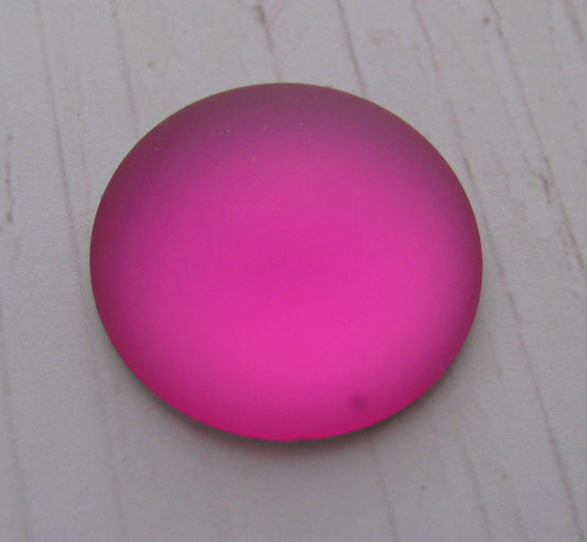 Luna Cabochon - Raspberry 24 mm, 1 styck