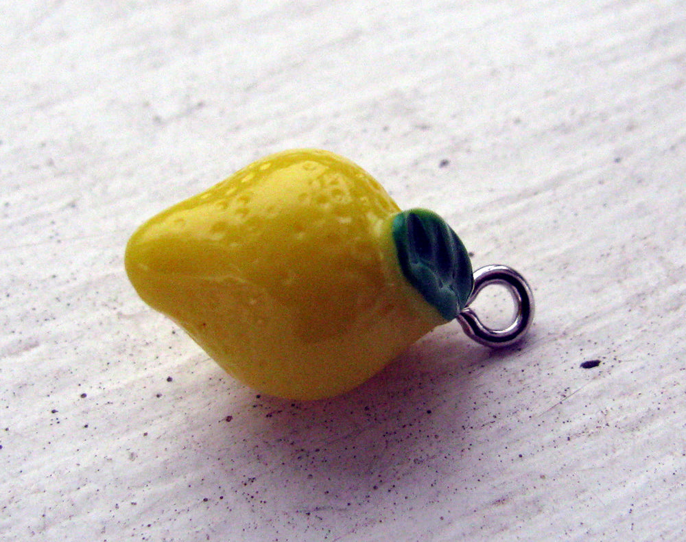 Berlock resin - Citron, 1 styck