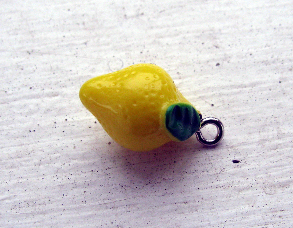 Berlock resin - Citron, 1 styck