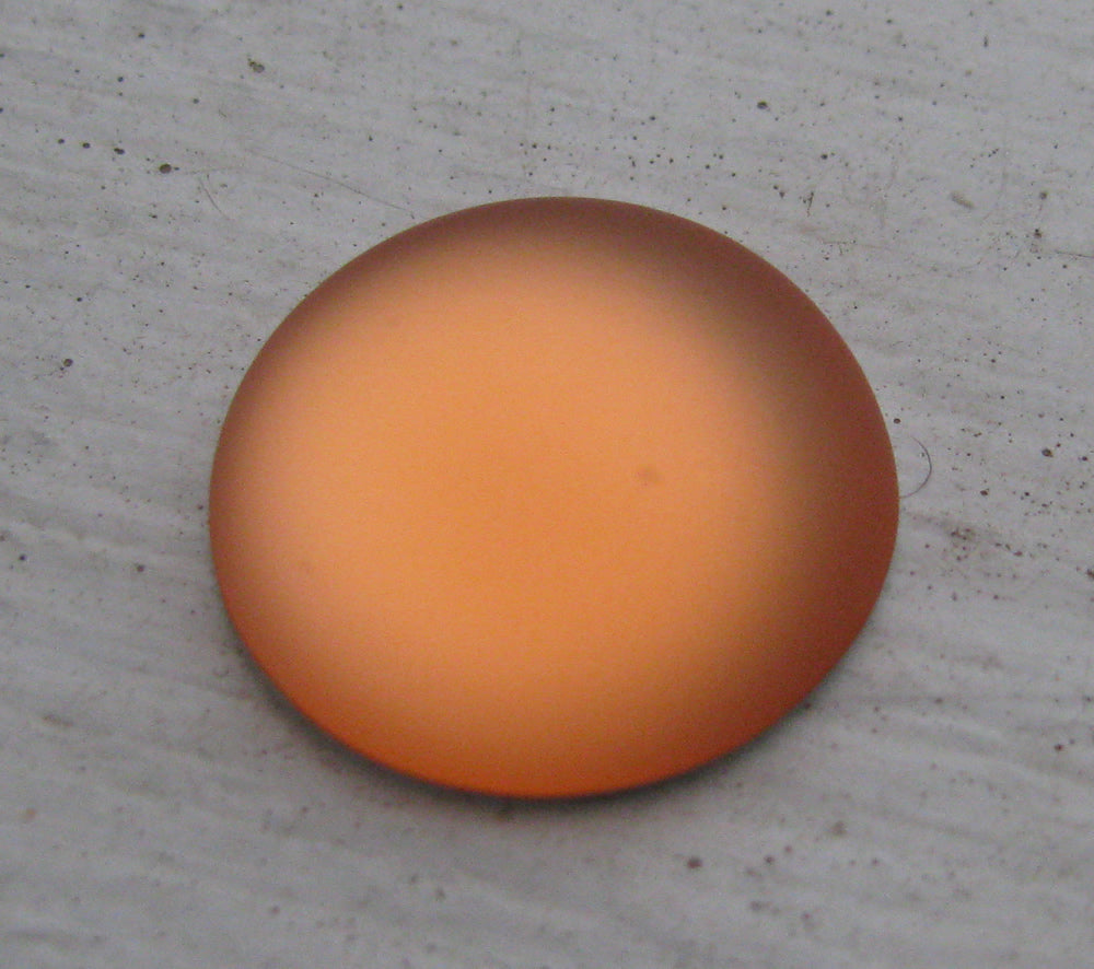 Luna Cabochon - Salmon 18 mm, 1 styck