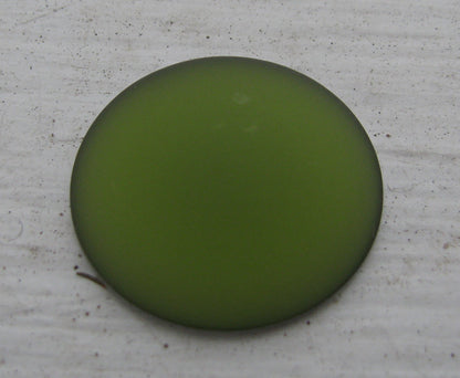 Luna Cabochon - Olive 24 mm, 1 styck