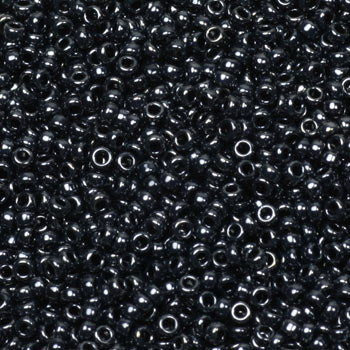 Miyuki seed beads - Gunmetal 15/0