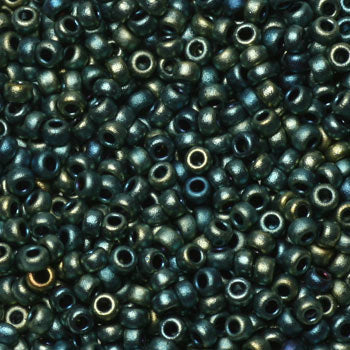 Miyuki seed beads - Matte Metallic Patina Iris 11/0