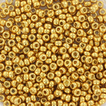 Miyuki seed beads - Duracoat Galvanized Gold 11/0