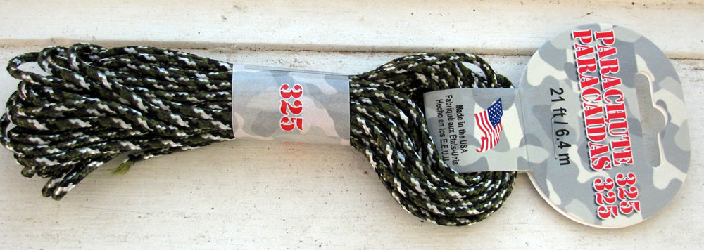 Paracord 325 - Army Camo 3mm, 6,4 m