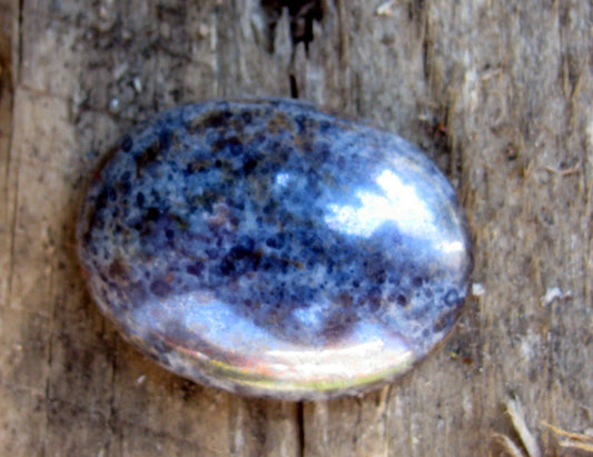 Cabochon Oval - Lila/Blå/Grå 25x18mm 1 styck