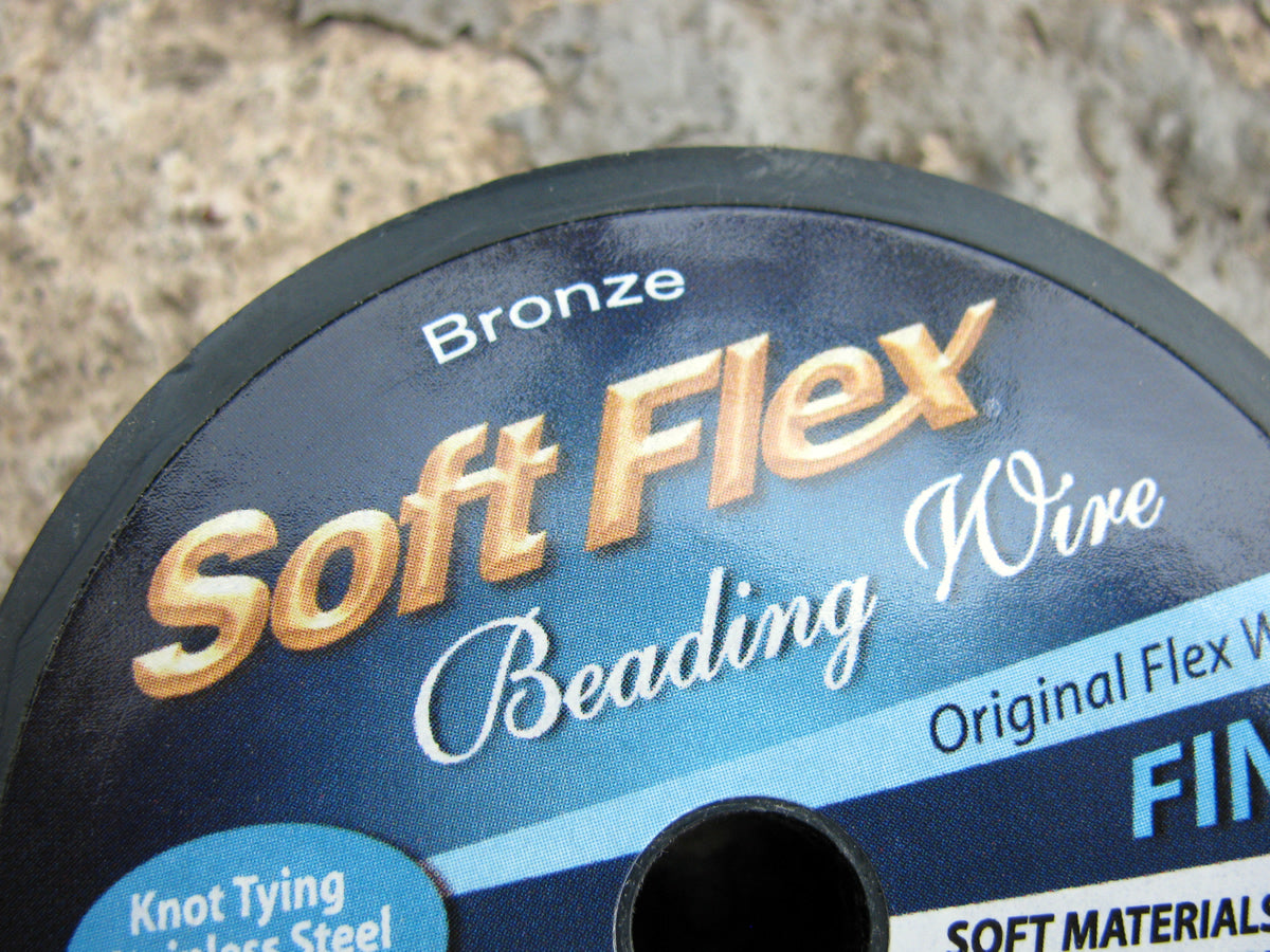 Soft Flex beading wire - Bronze Fine, 21 strands, 1 rulle