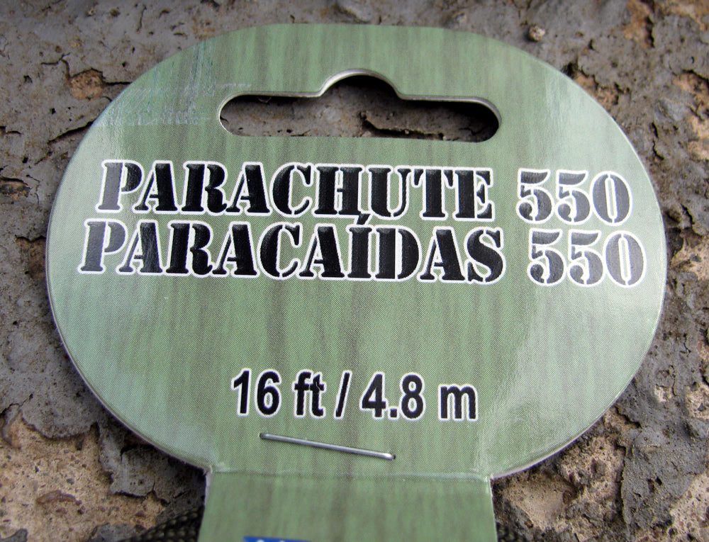 Paracord 550 - Olive Drab 4mm, 4,8 m