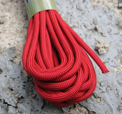 Paracord 550 - Red 4mm, 4,8 m