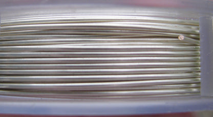 Artistic Wire 20 Ga - Pearl Silver, Silverpläterad, 1 rulle