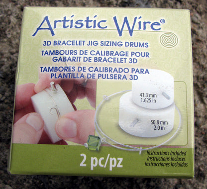 Artistic Wire - 3D Bracelet Jig sizing drums 1 set