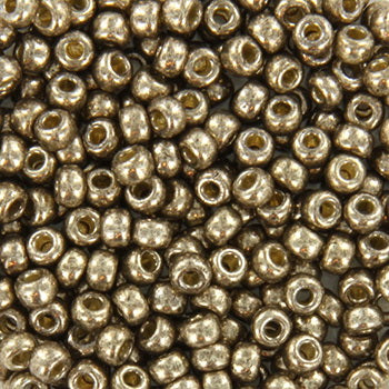 Miyuki seed beads - Duracoat Galvanized Pewter 8/0