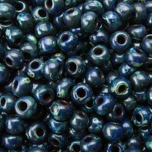 Miyuki seed beads - Picasso Montana Matte 11/0