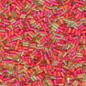 Miyuki Bugle Beads - Mix Tango 3 mm