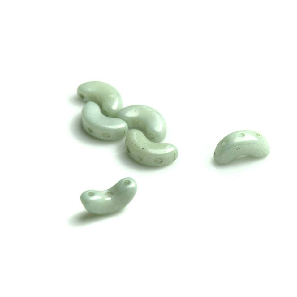 Arcos® par Puca® - Opaque Light Green Ceramic Look 10 gram