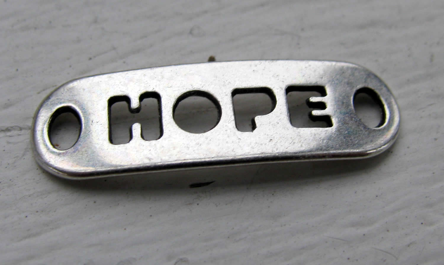 Connector Silverärgad - Hope 24x8mm