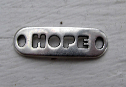 Connector Silverärgad - Hope 24x8mm