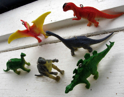 Hänge PVC - Dinosaurie Mix 6- pack