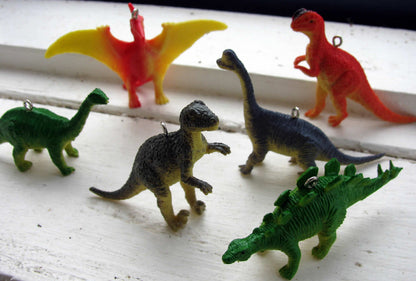 Hänge PVC - Dinosaurie Mix 6- pack