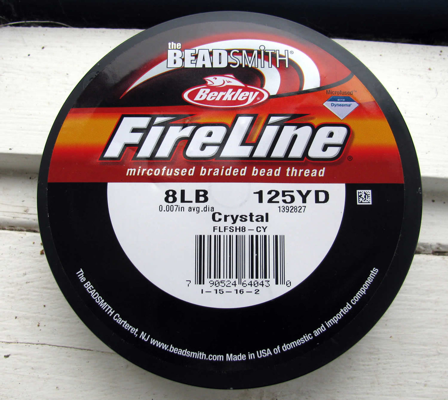 FireLine 8 LB - Crystal / Klar, 125 YD